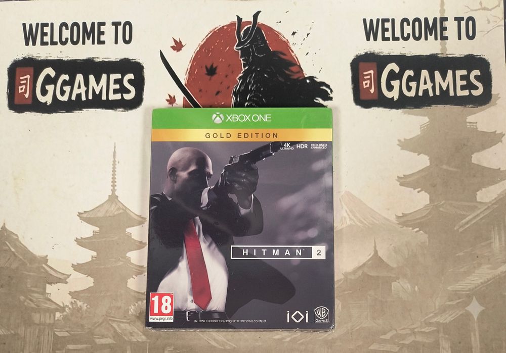 Hitman 2 Gold Steelbook Edition Xbox one