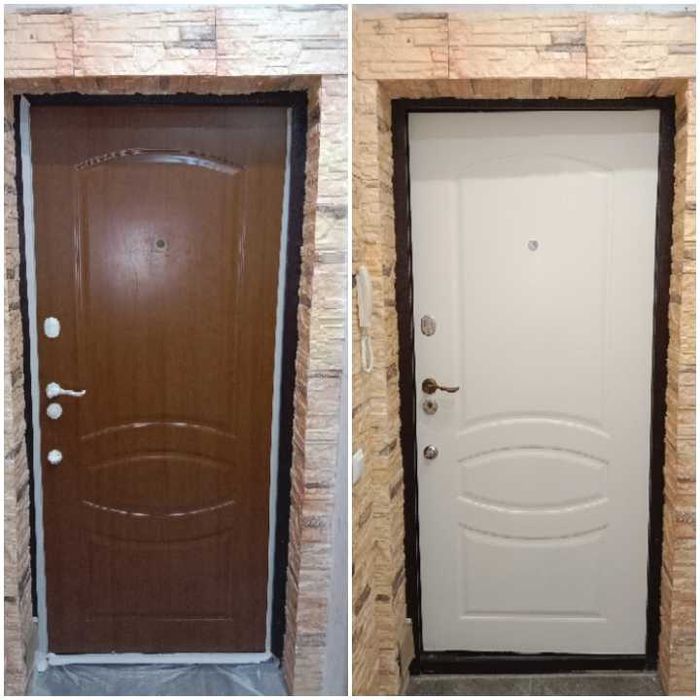 Покраска дверей качественно