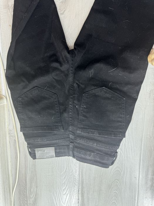 Джинсы черные женские клёшь