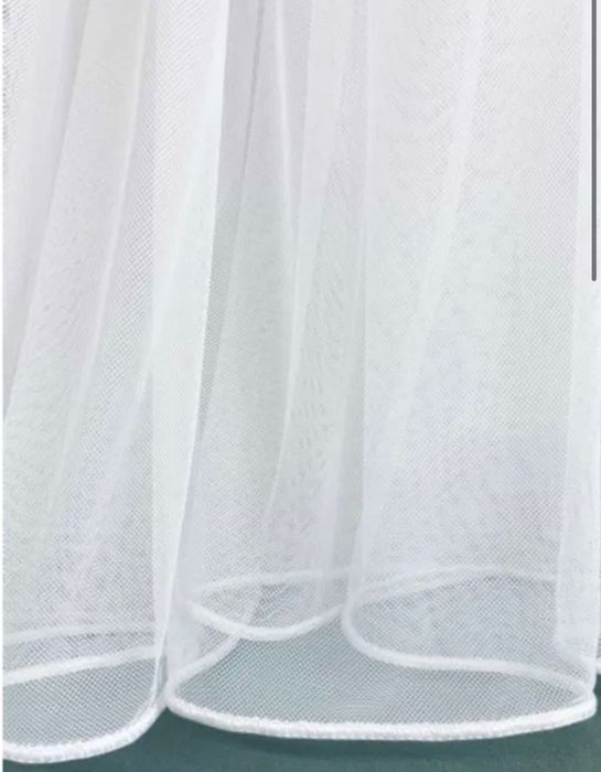 Тюль однотонный минимализм