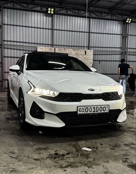СРОЧЬНО! Kia K5 GTLine GDI 2.5 мотор фул 78.000 пробег белый жемчуг