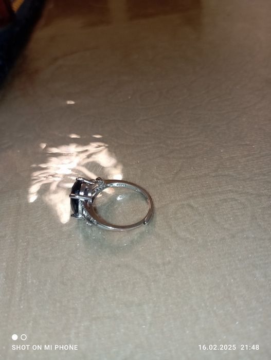 Кольцо серебряное