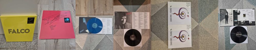 Disc vinil-The Klf,Hooverphonic,Sade,Eurythmics,Falco,Kate Bush,Cher
