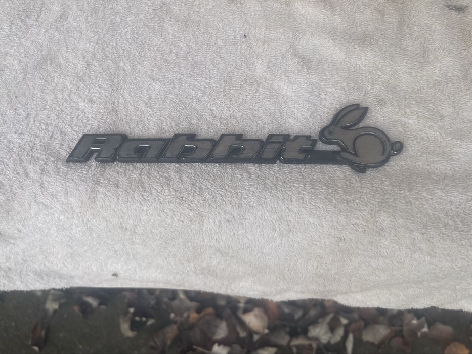 Golf 2 gti Голф 3 гти емблема Rabbit