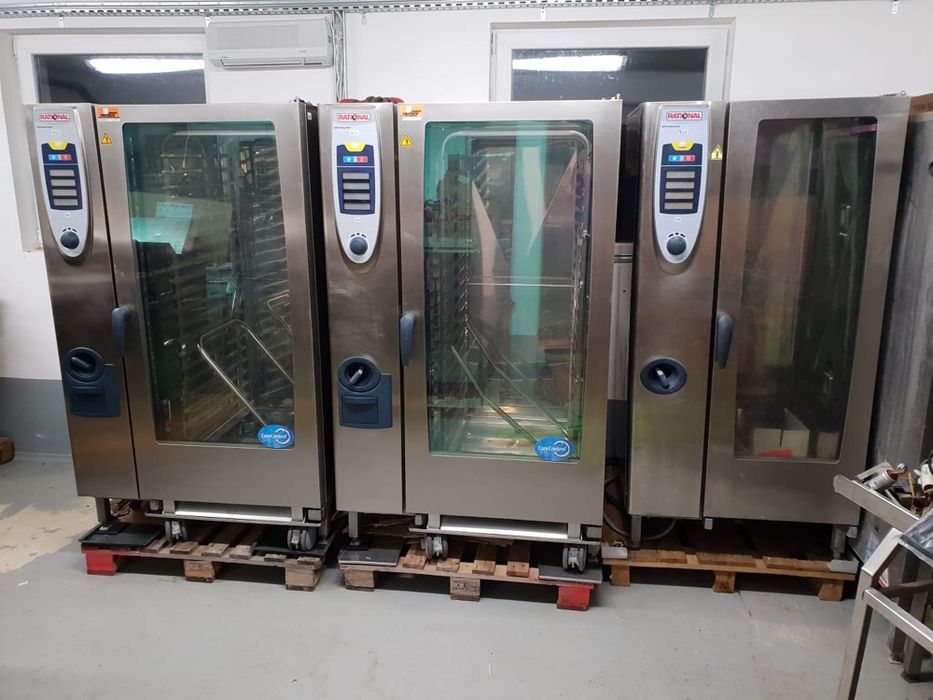 99Конвектомат Rational/Рационал SCC202 40 тави.НОВ!Количка!