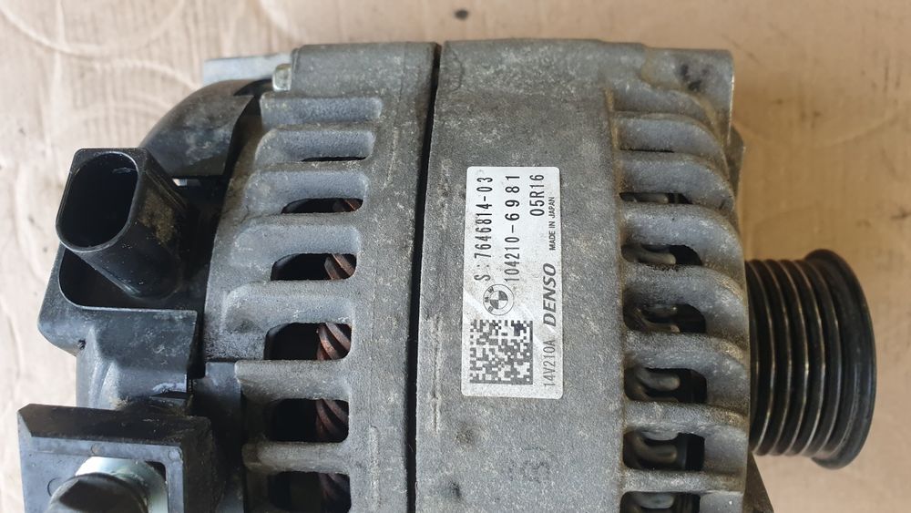Alternator bmw seria 1,2,3,4,5,x3 x4,x5,diesel B47,2014-2019