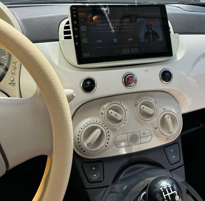 Fiat 500 мултимедия Android GPS навигация