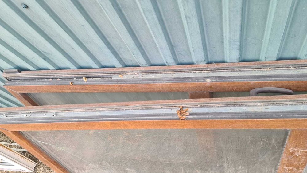 Пластиковые окна и дверь