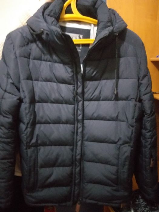 Зимний пуховик тёплый
