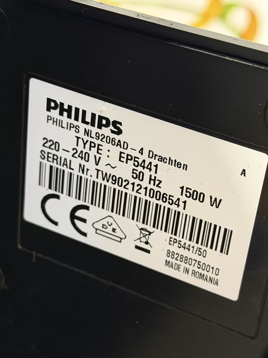 Кафемашина кафе автомат Philips EP5441 с гаранция