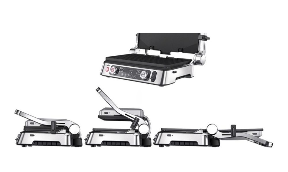 Мощный электрогриль Braun MultiGrill 9