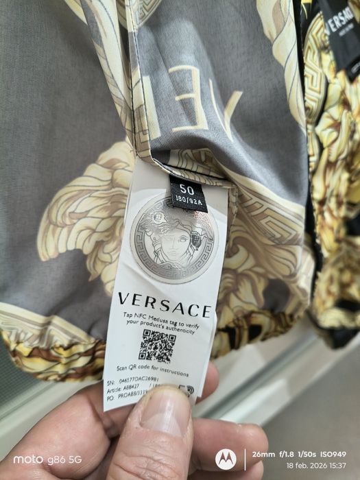 Geacă unixecs VERSACE