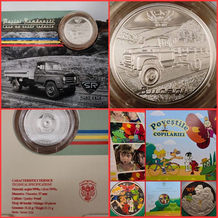 Monede de lux cadou argint lingou 999