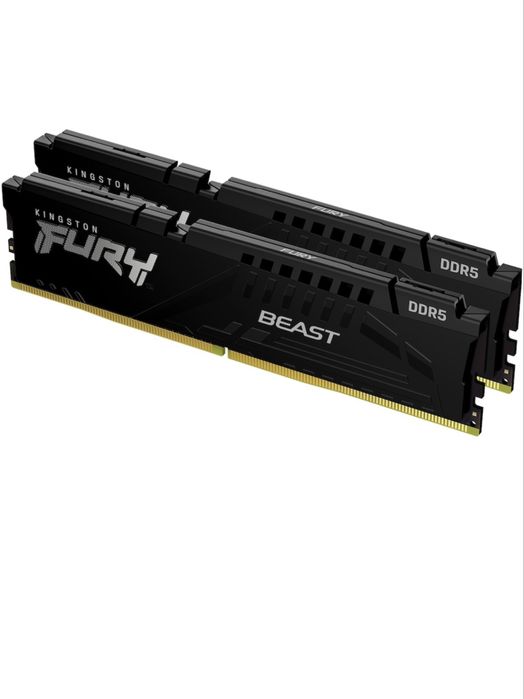 Memorie Kingston FURY Beast, 32GB DDR5, 5600MHz CL40, Dual Channel Kit