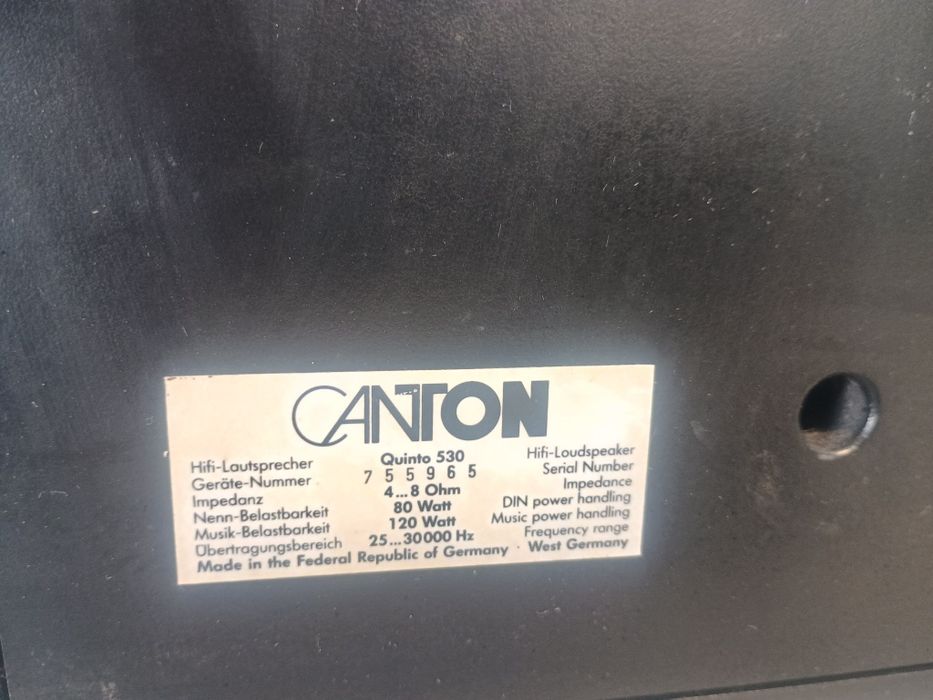 Canton quinto 530 player