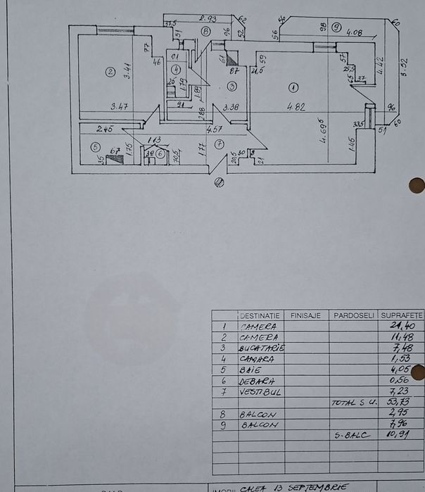 Apartament 13 septembrie