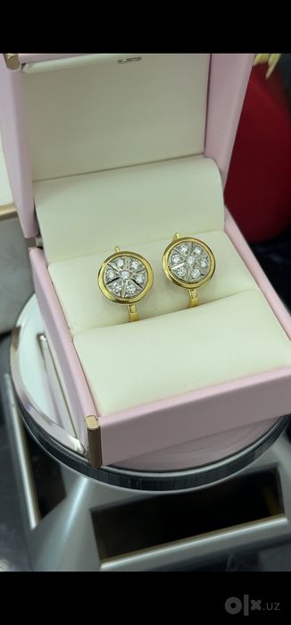 Серьги с бриллиантами