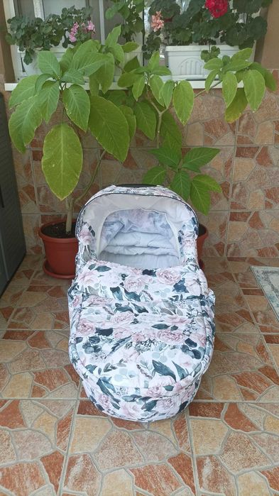 Комбинирана количка 2в1 Bebetto Nitello Flower