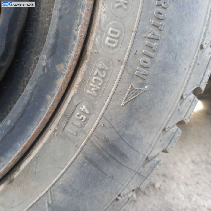 Roata Janta Rezerva Tabla 4x114,3 cu Anvelopa Cauciucuri Iarna Dot 2011 Chevrolet Lacetti 2002 - 2011 [C0971]