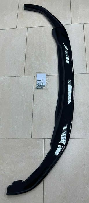 Преден лип спойлер за бмв ф20 м тех / bmw f20 lip spoiler m tech / добавка за предна броня / нож