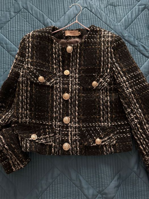 Твидовый жакет Б/у