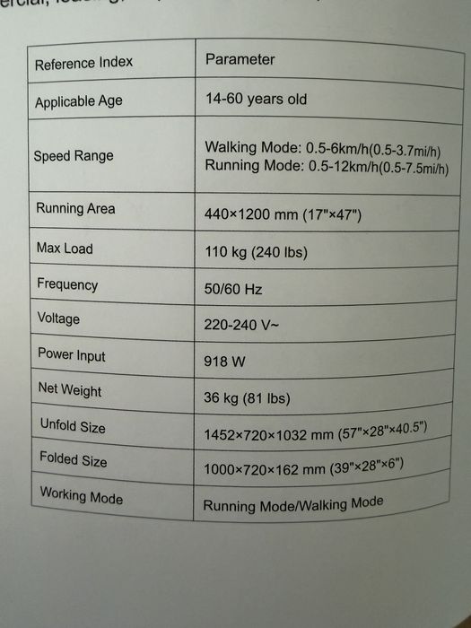 Banda alergat KingSmith WalkingPad Treadmill