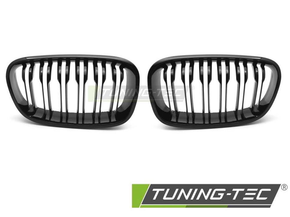 Grile duble BMW F20 F21 (2011 - 2014) negru lucios NOU