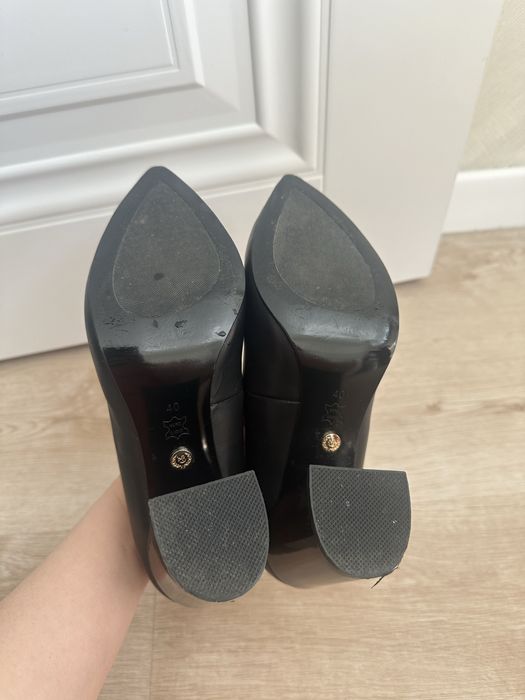 туфли из натуральной кожи