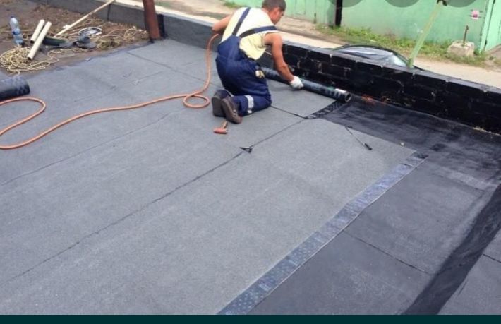 Крыша ремонт дом здания гараж.