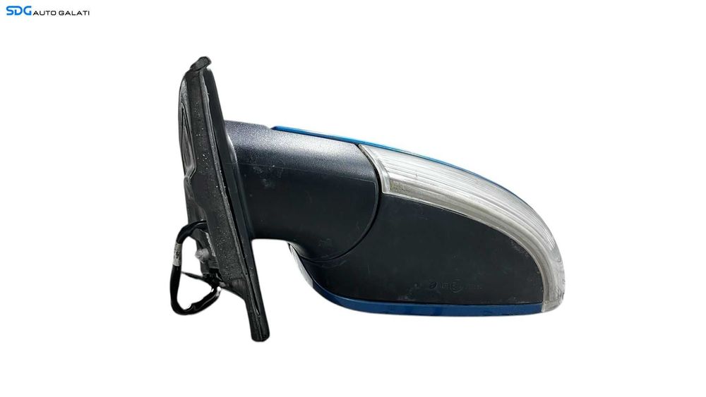 Oglinda Electrica Stanga Volkswagen Golf 5 HatchBack 2003 - 2008 Culoare Albastru Cod 1K1 857 501 9B9 [ L5702 ]