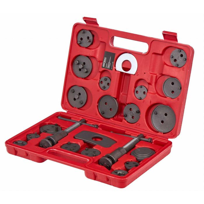 Kit de presare pentru pistoane de frana, 22 piese, Kraft