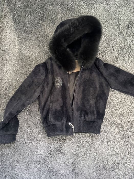 Яке с естествен косъм на Burberry