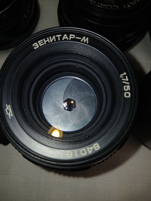 Объективы Pentacon, Yashinon-DX, Зенитар-М, Юпитер-37A