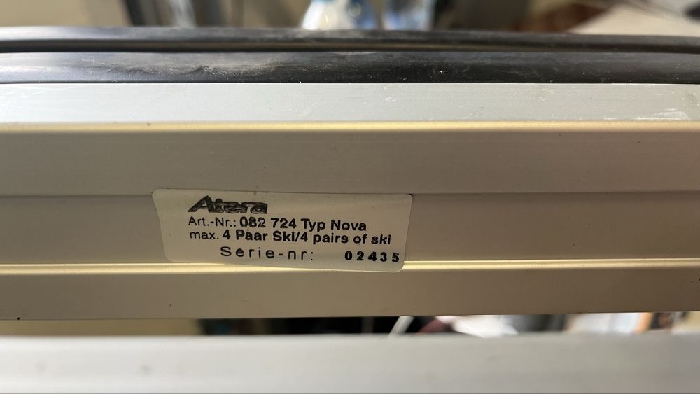 Багажник за таван и за ски и сноуборд Atera Nova