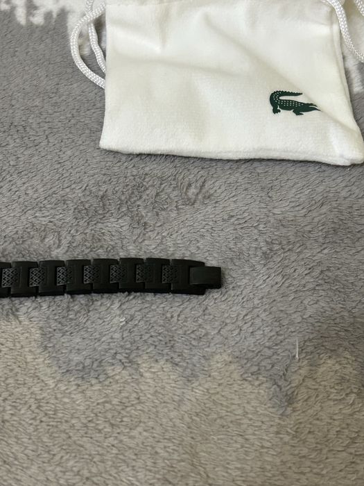 Bratara Lacoste Unisex Neagra