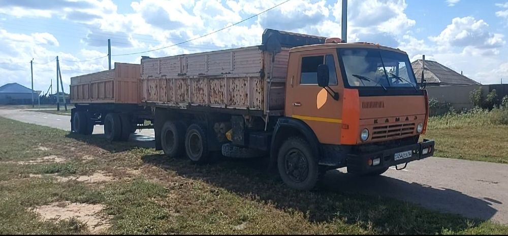 Продам камаз с прицепом