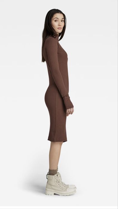 G-Star Raw Rib Slim Dress wmn/дамска рокля XL
