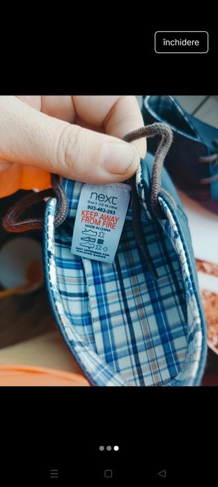 Costum botez plus încălțăminte pentru copii