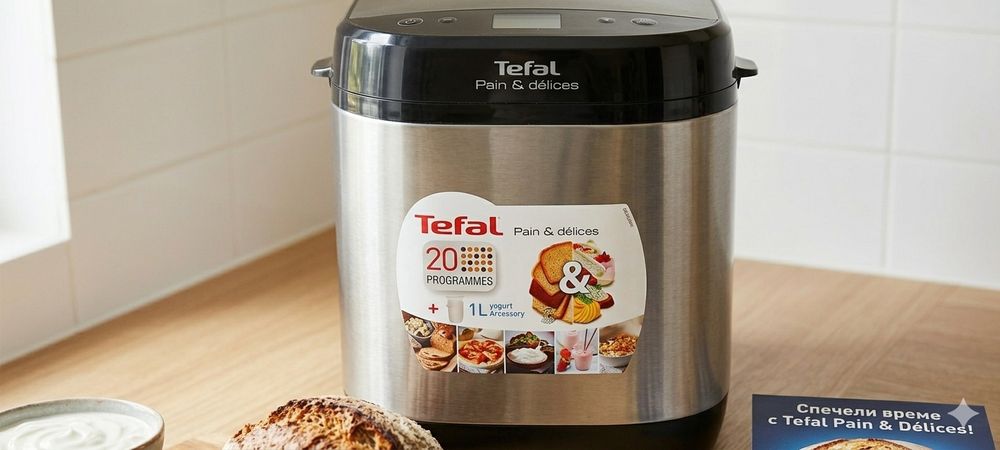 Tefal Pain & Délices (20 програми) – Като нова