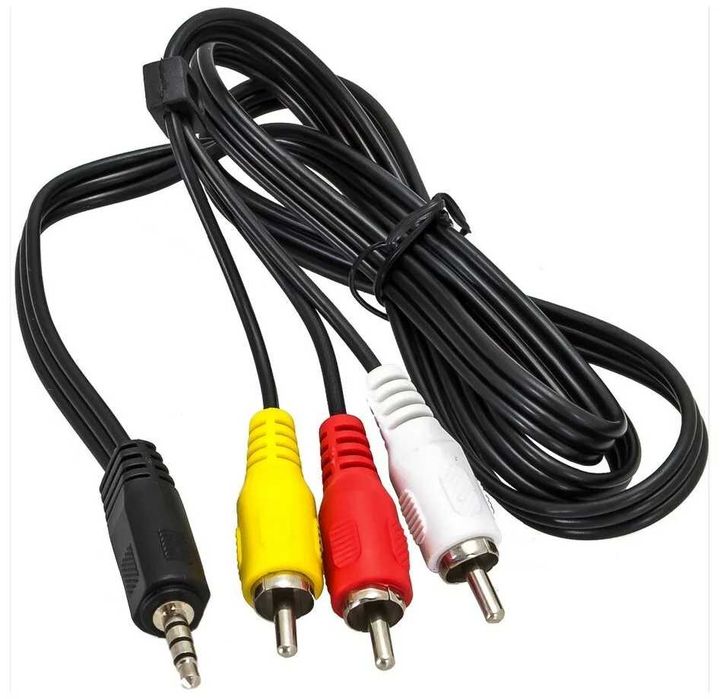 Кабель RCA (колокольчики разные)