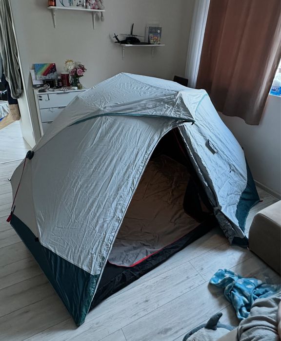 Палатка за къмпинг 2 seconds easy fresh&black, 2-местна