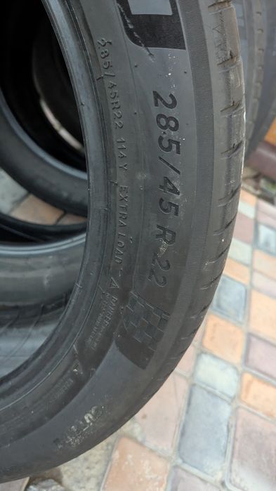 Летняя резина 285/45 R22 Michelin б/у