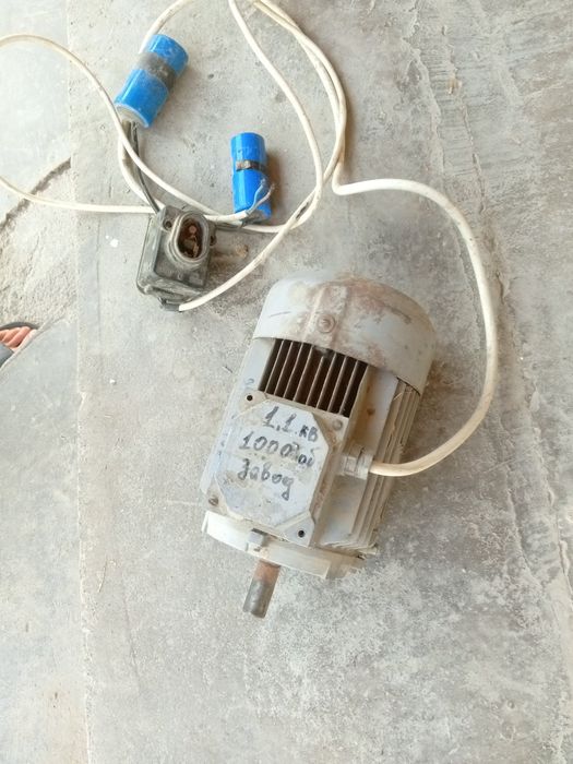 Mator sotiladi 1.1kw holati zavod ochilmagan 1000 abarot