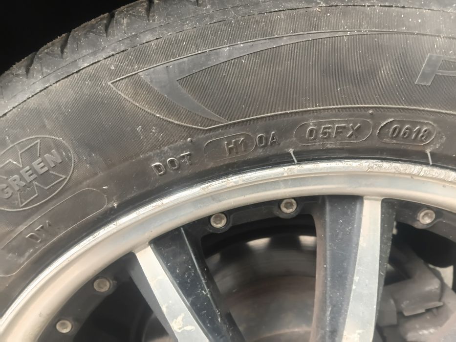 Шины на TOYOTA камри