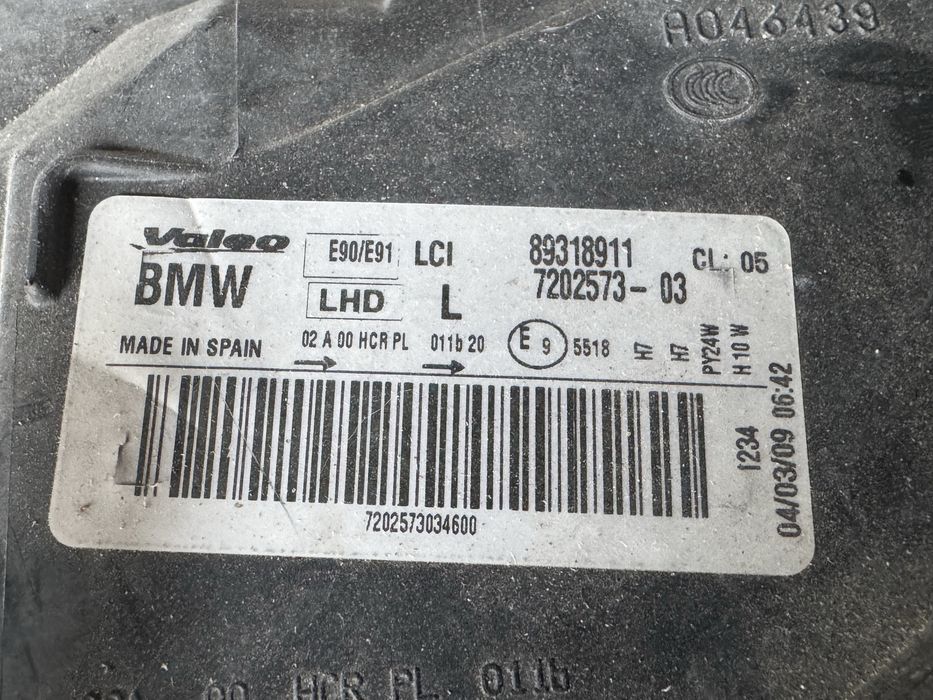 Faruri Bmw E90 Facelift