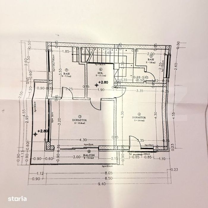 Duplex de vanzare, 103 mp, teren 285 mp, zona Gilau