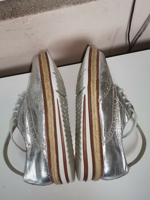 Сребристи Обувки Tamaris 38н.