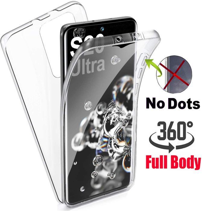 Husa CRYSTAL 360° fata + spate Samsung Galaxy S20 / S20 FE / S20 Ultra