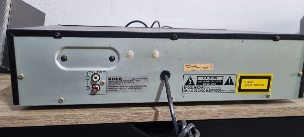 Magazie cd Harman Kardon DVD 5 si Uher