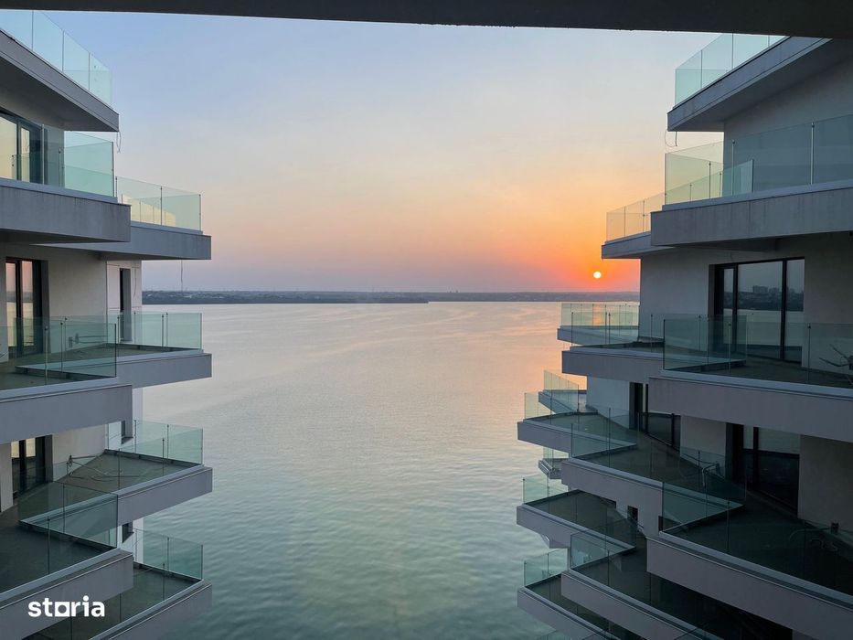 Studio dublu Marina Blu Mamaia cu vedere la lac — fotografia 3